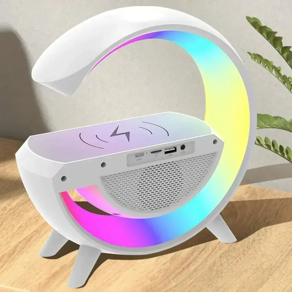 G Shape Bluetooth Speaker + Wireless Charger