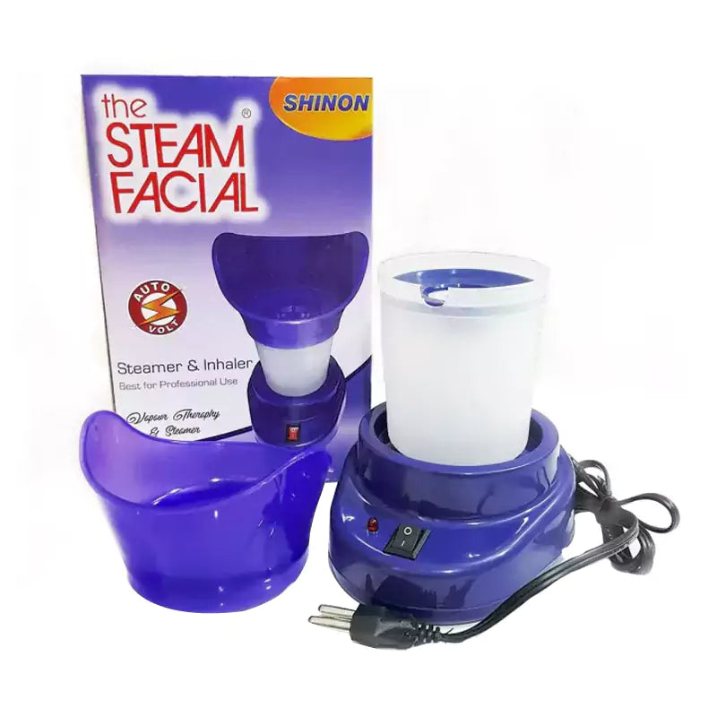 Shinon Face Steamer & Inhaler 2-in-1 | Steam Facial Machine Electric