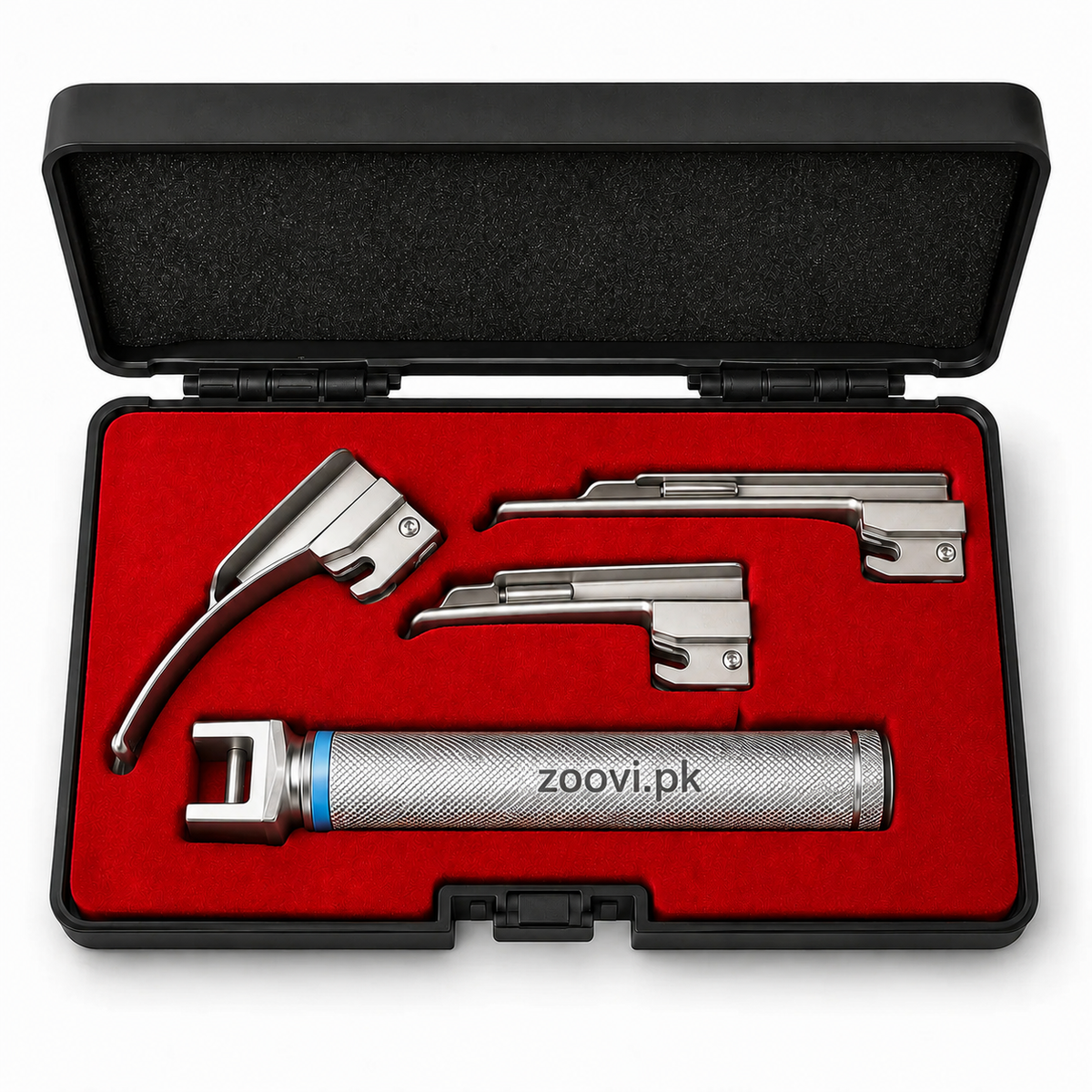 3 Straight Blade Neonatal Laryngoscope Set for Babies