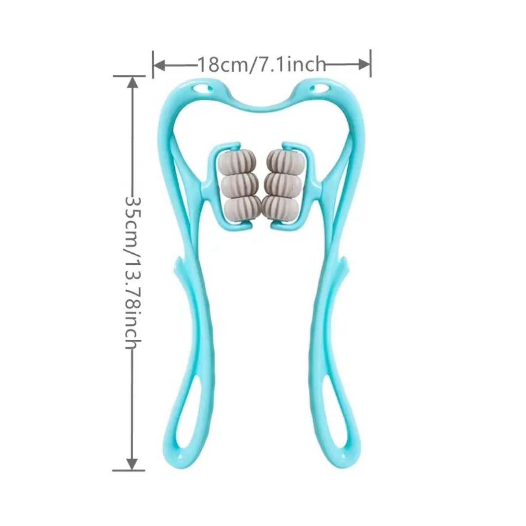 6 Wheel Pressure Point Neck Massager