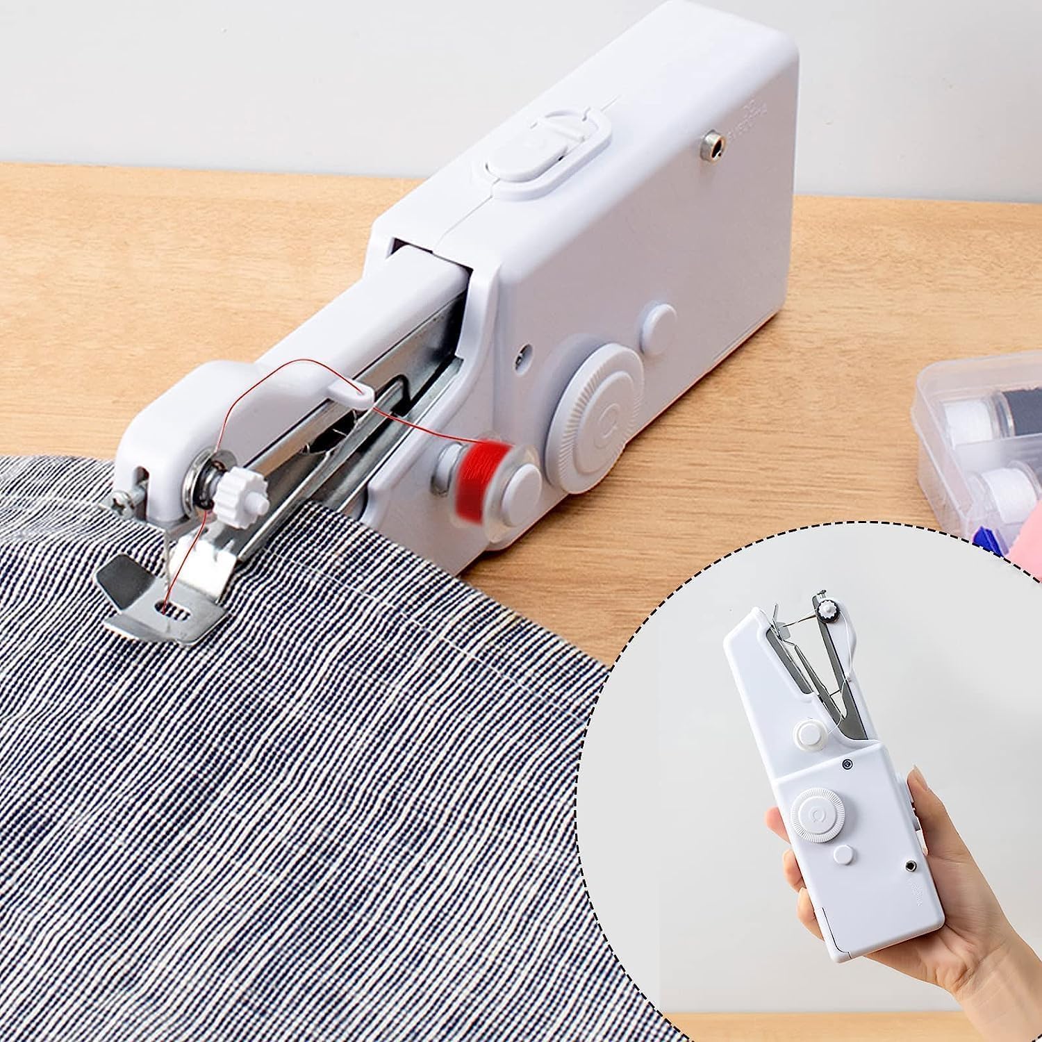 Portable Handheld Mini Sewing Machine