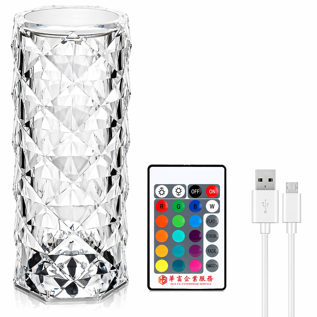Control Crystal lamp