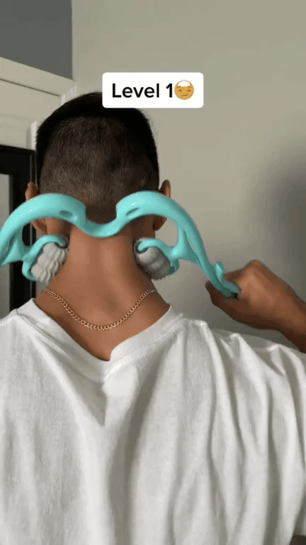 6 Wheel Pressure Point Neck Massager
