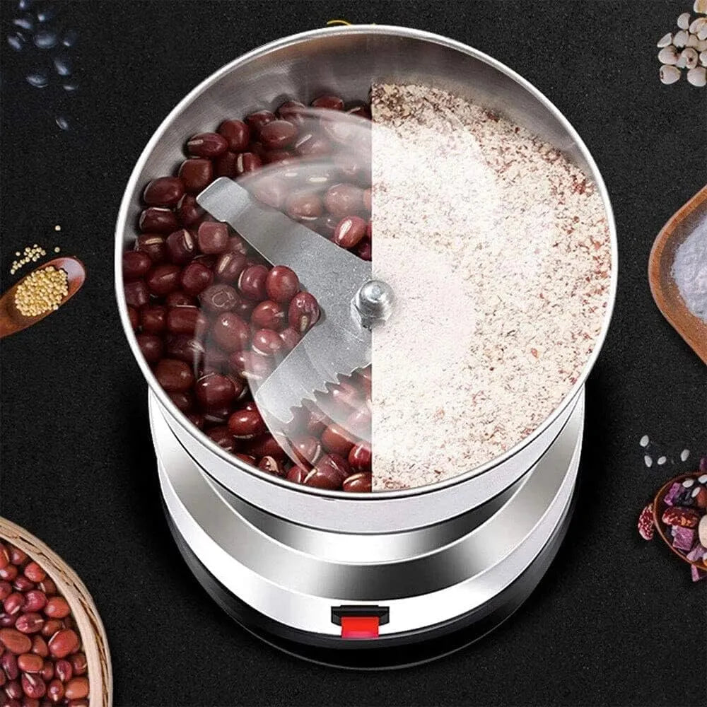 2 in 1 Grinder Stainless Steel Electric Machine Nima & Raf Electric Grinder 4 Blades