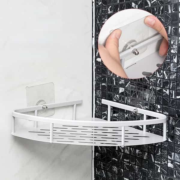 Pack of 4 | Heavy Duty Adhesive Screw Hooks