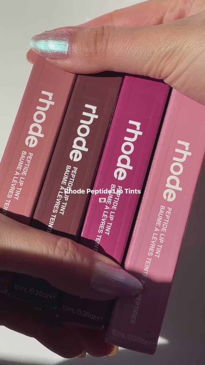 Rhode Peptide Lip Tint – Glossy Hydrating Lip Balm Tint | 4 Shades